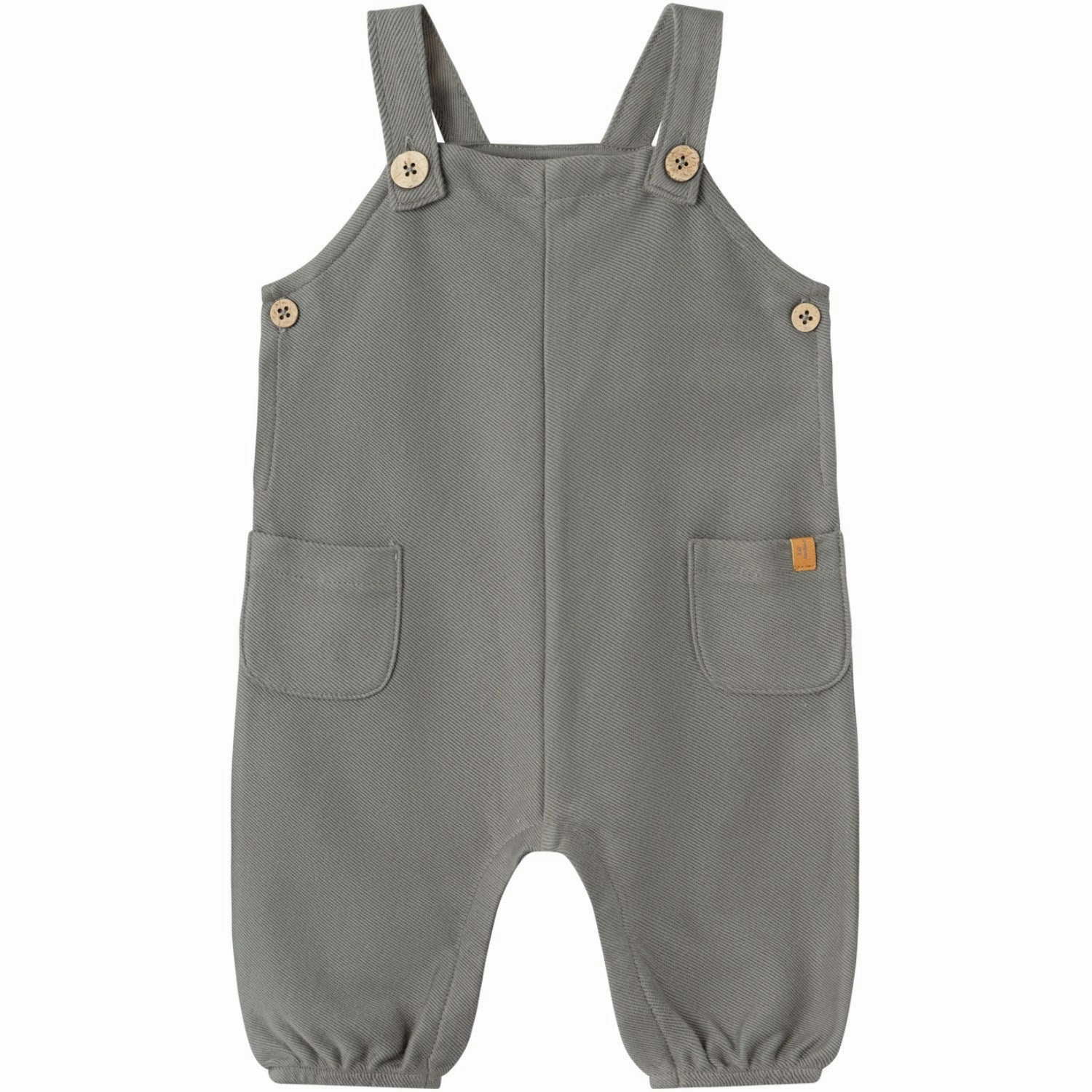 Lil'Atelier Pewter Kaleo Loose Overall Trendy Wear