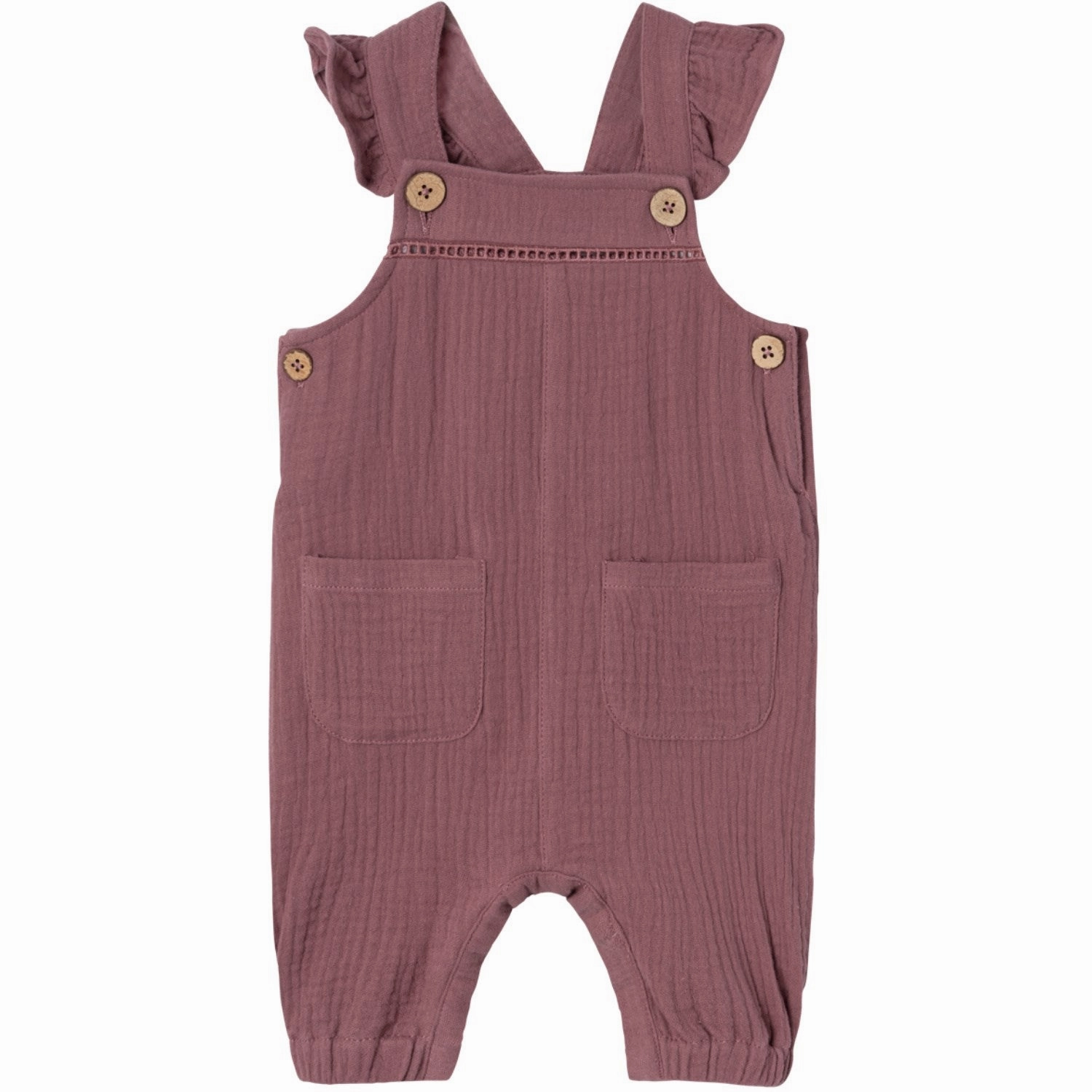 Breathable Layer Lil'Atelier Rose Brown Obina Loose Overall