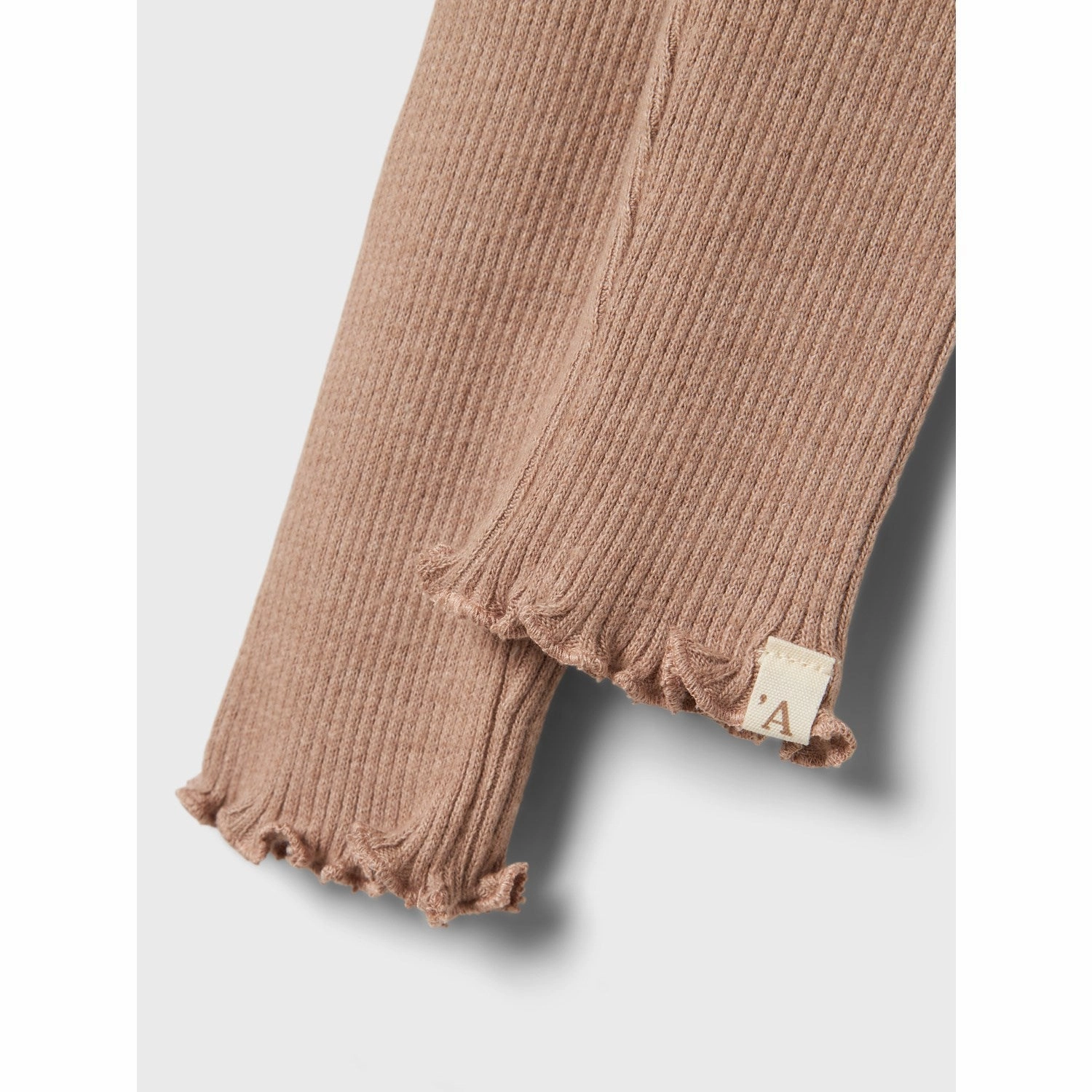 Lil'Atelier Rugby Tan Sophia Sia Slim Leggings Seamless Design Summer Wear