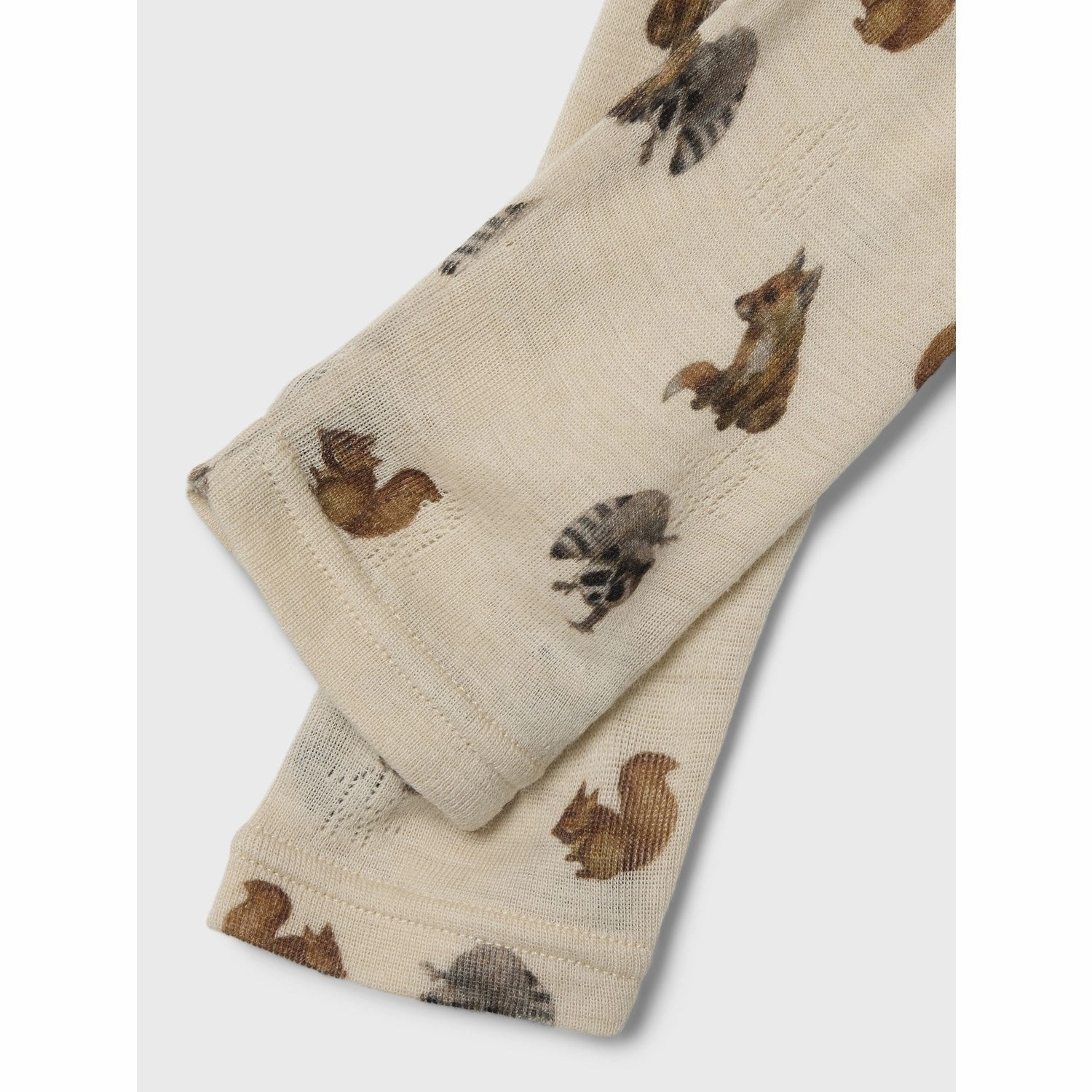 Lil'Atelier Sandshell Nimo Slim Leggings AOP Compression Fit