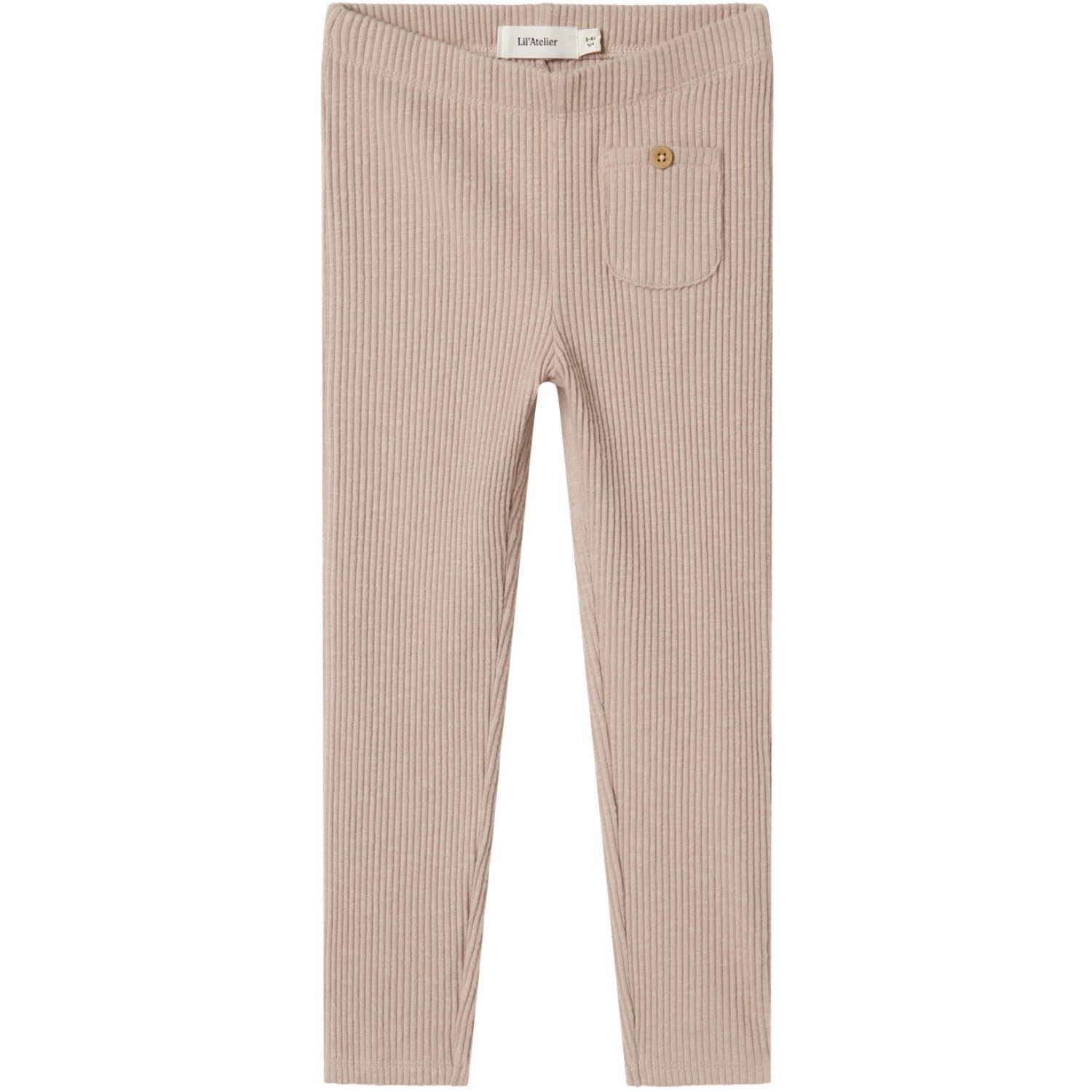 Lil'Atelier Shadow Gray Raja Sky Leggings For Adults Winter Sports Clean Form