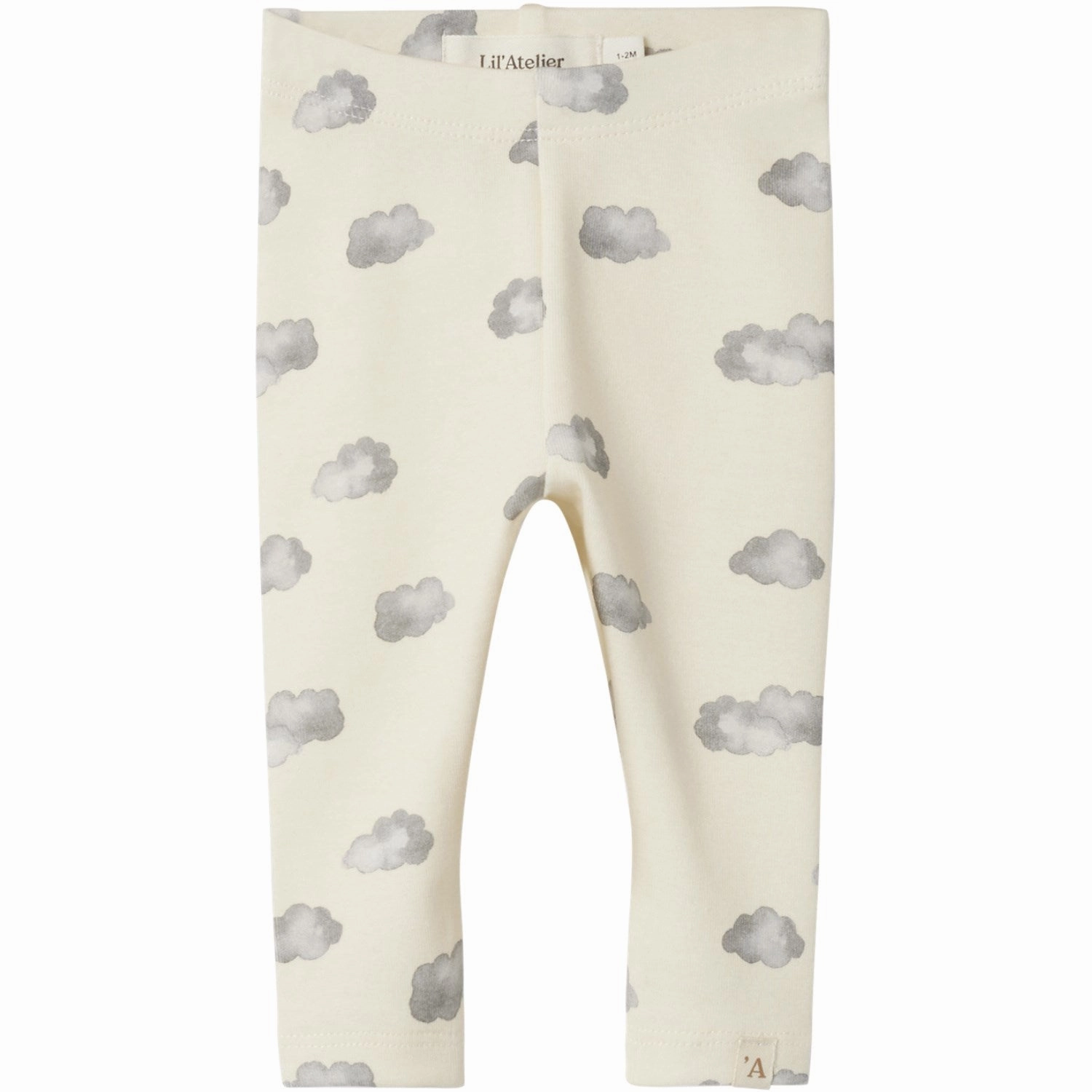 Lil'Atelier Turtledove Blue Cloud Nbnlayo Kim Slim Leggings Lil Noos Quick Move