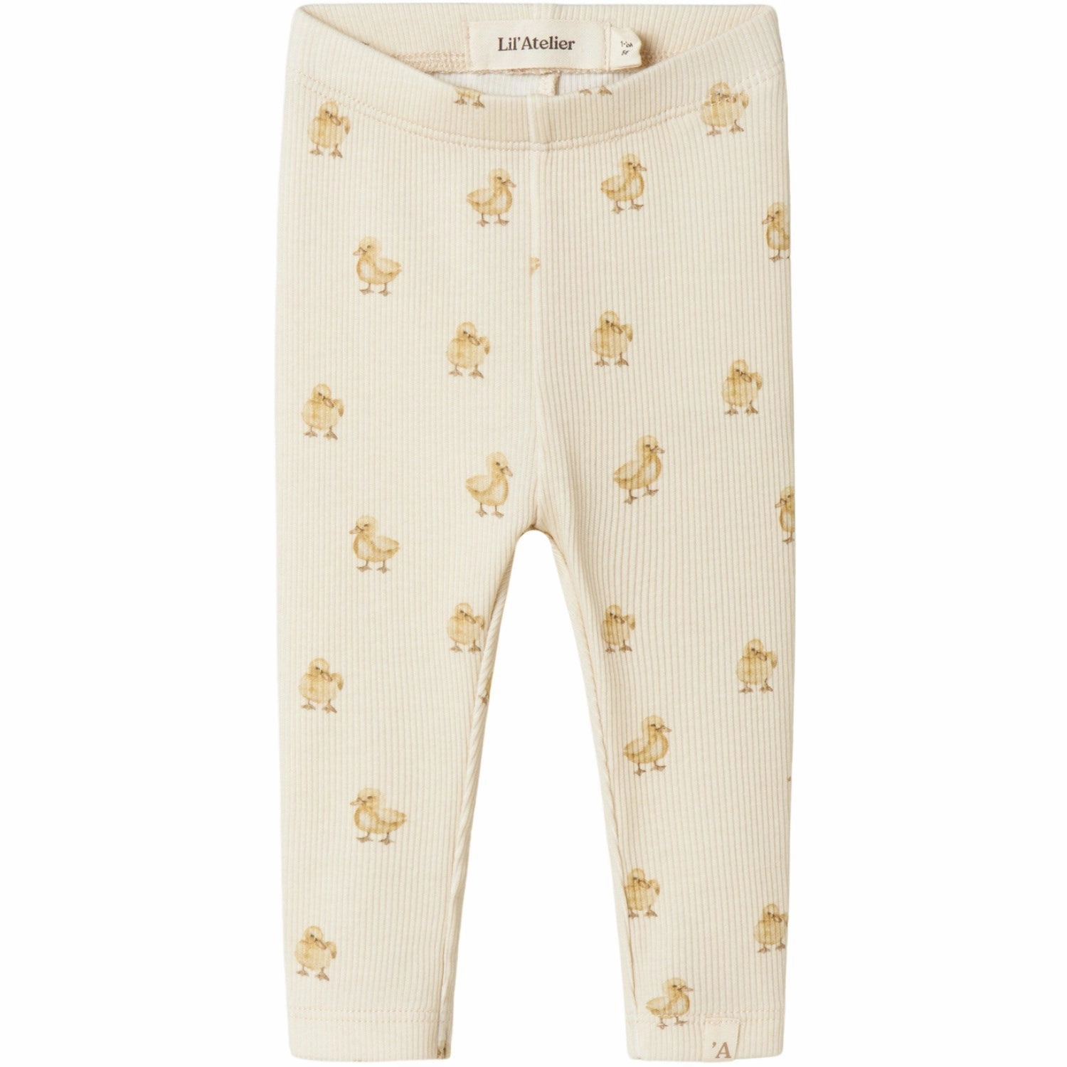 Flattering Fit Lil'Atelier Turtledove Duck Lavo Emo Slim Leggings