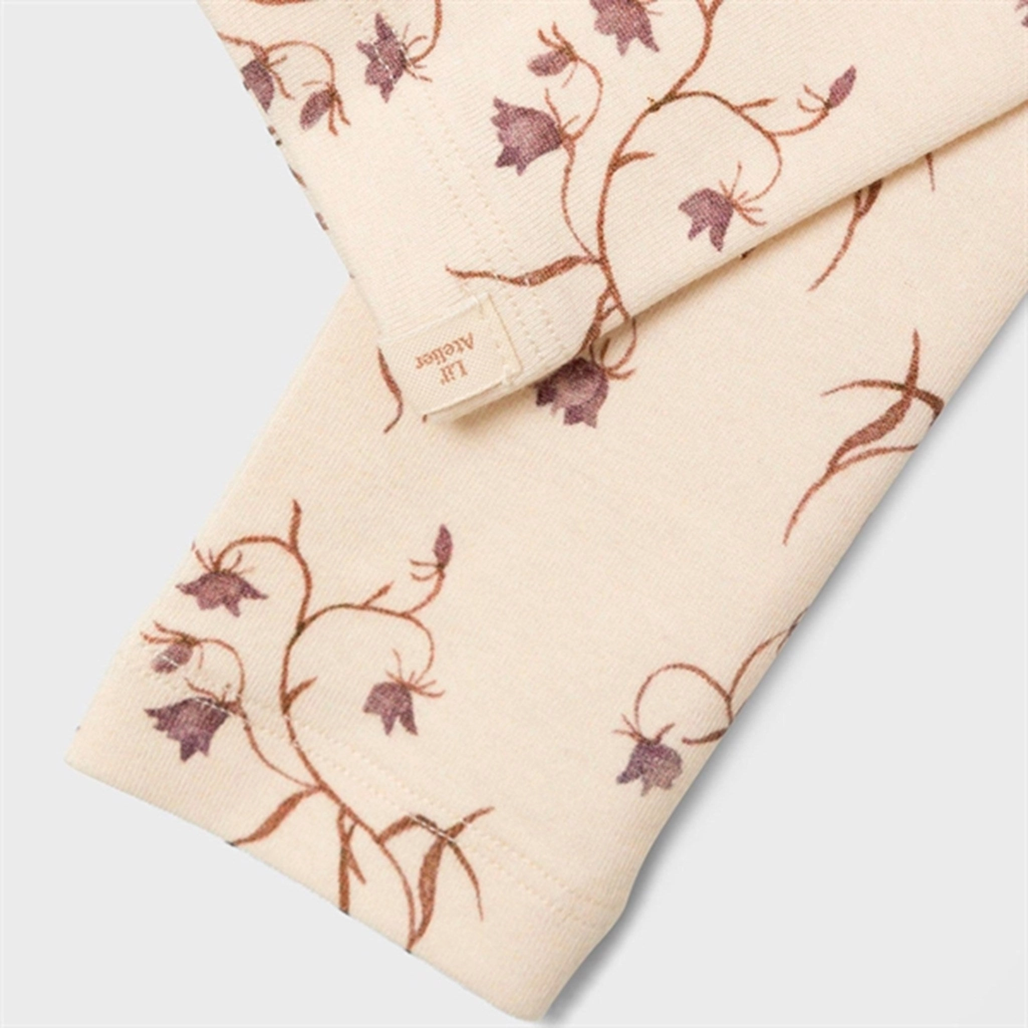 Active Wear Relaxed Style Lil'Atelier Turtledove/Flower Gaya Slim Leggings