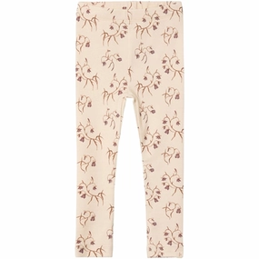 Chic Performance Lil'Atelier Turtledove/Flower Gaya Slim Leggings