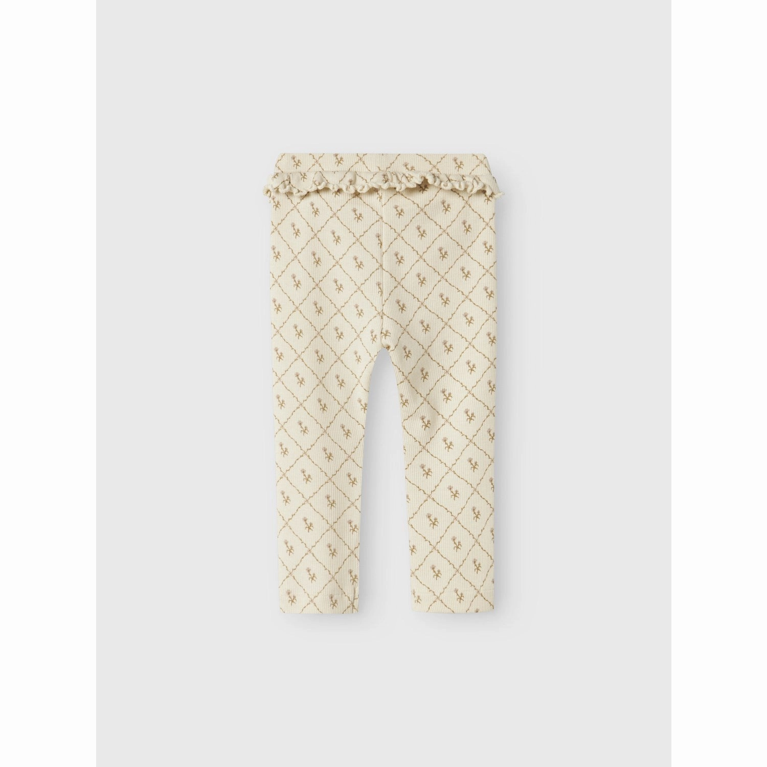 Lil'Atelier Turtledove Gago Kef Slim Leggings Anti Pilling Finish Home Lounge Fade Resistant