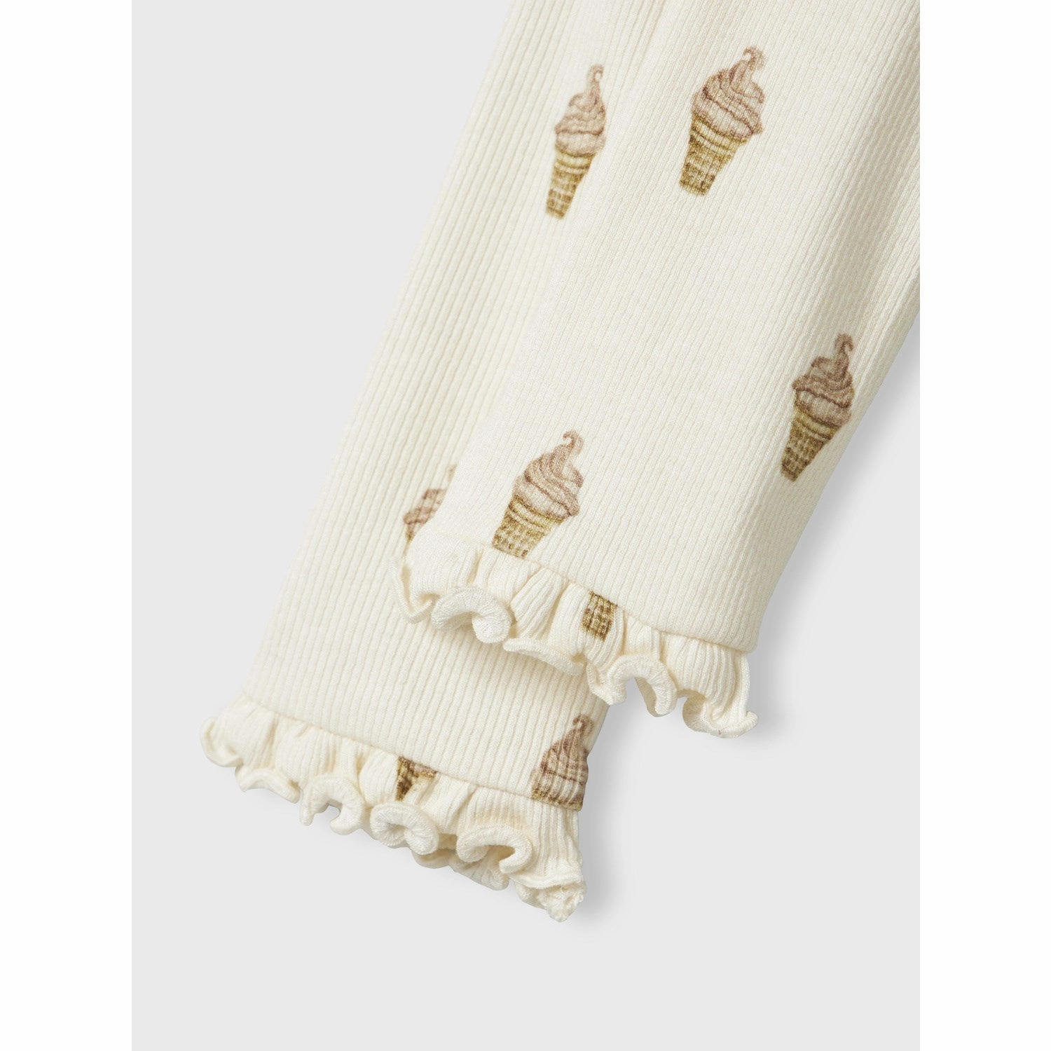 Casual Comfort Lil'Atelier Turtledove Ice Cream Gavo Eka Slim Leggings