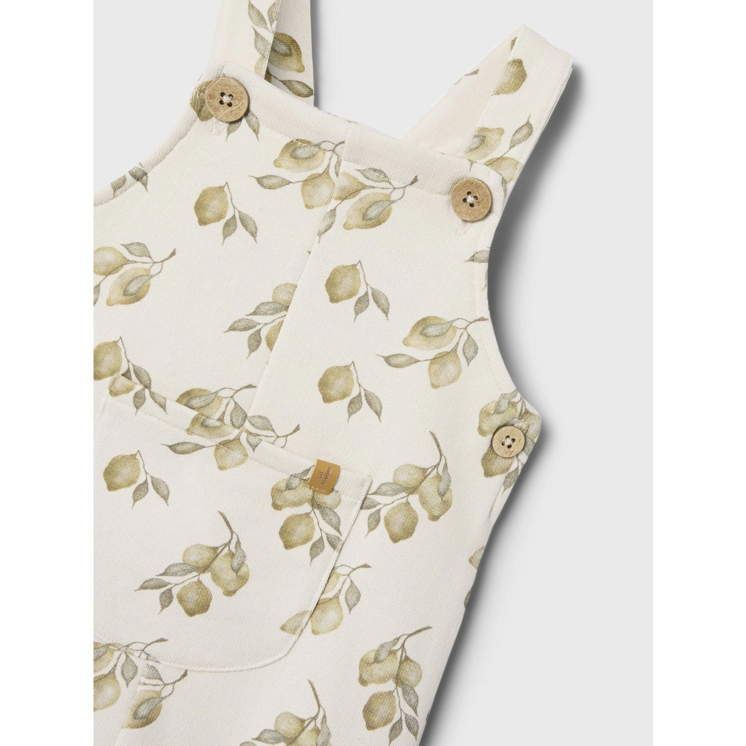 All Day Fit Lil'Atelier Turtledove Lemons Nbnjobo Kio Loose Sweat Overall Lil