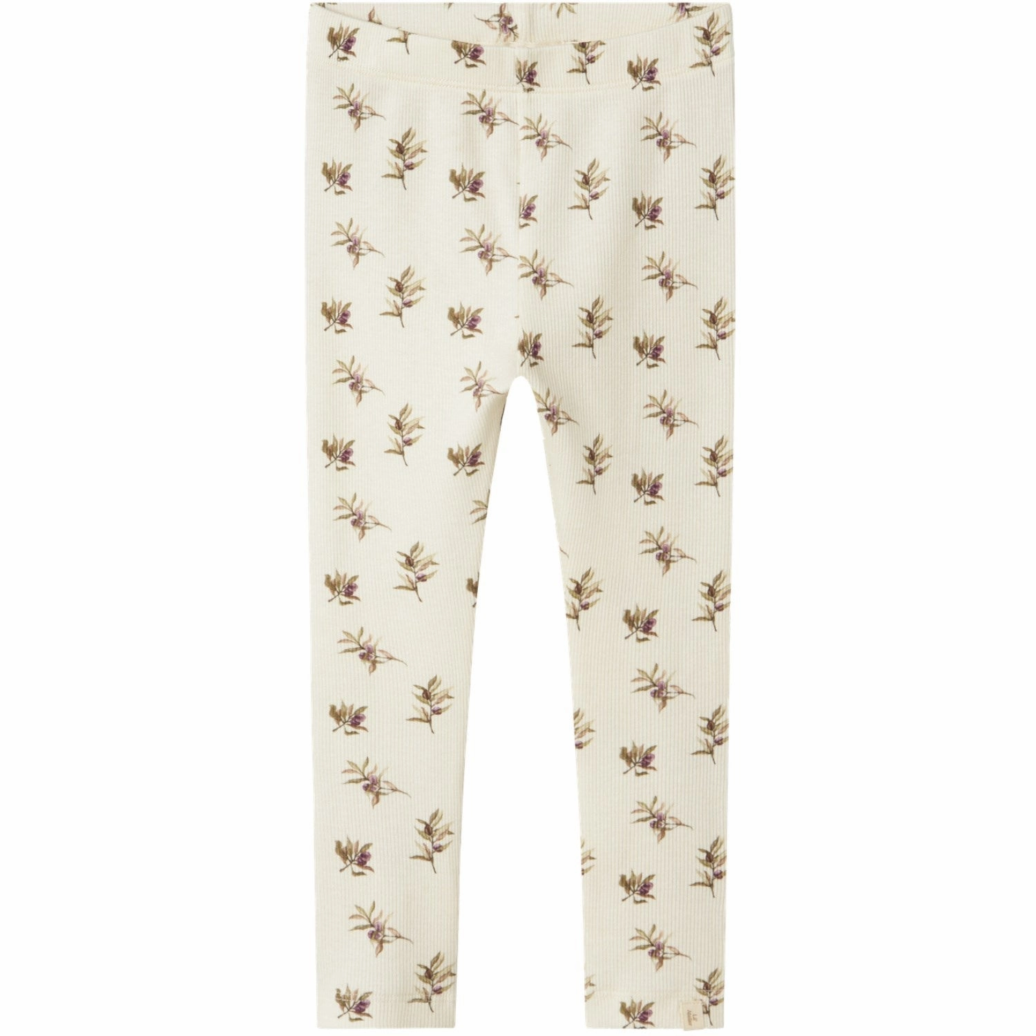 Minimal Design Lil'Atelier Turtledove Olive Gavo Slim Leggings