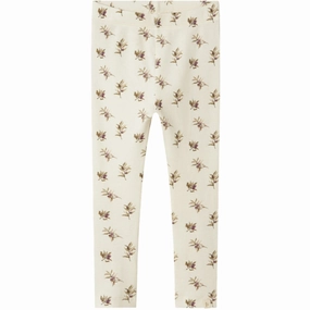 Minimal Design Lil'Atelier Turtledove Olive Gavo Slim Leggings