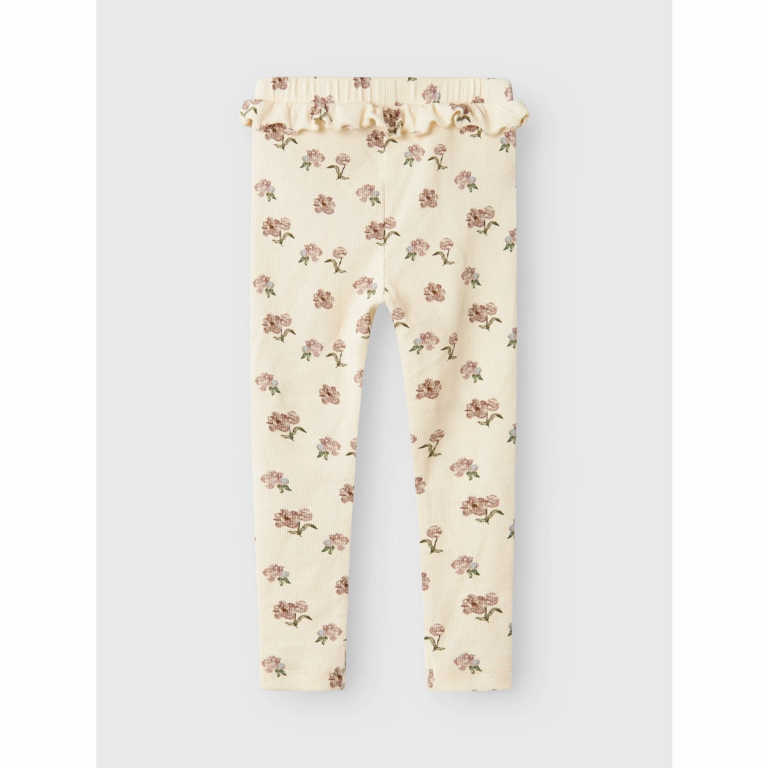 Lil'Atelier Turtledove Peony Gavo Efi Slim Leggings Noos Postpartum Fit Airport Travel Flexible Wear