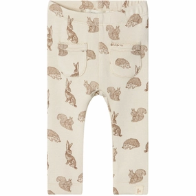 Cozy Fit Wear Lil'Atelier Turtledove Saba Slim Leggings