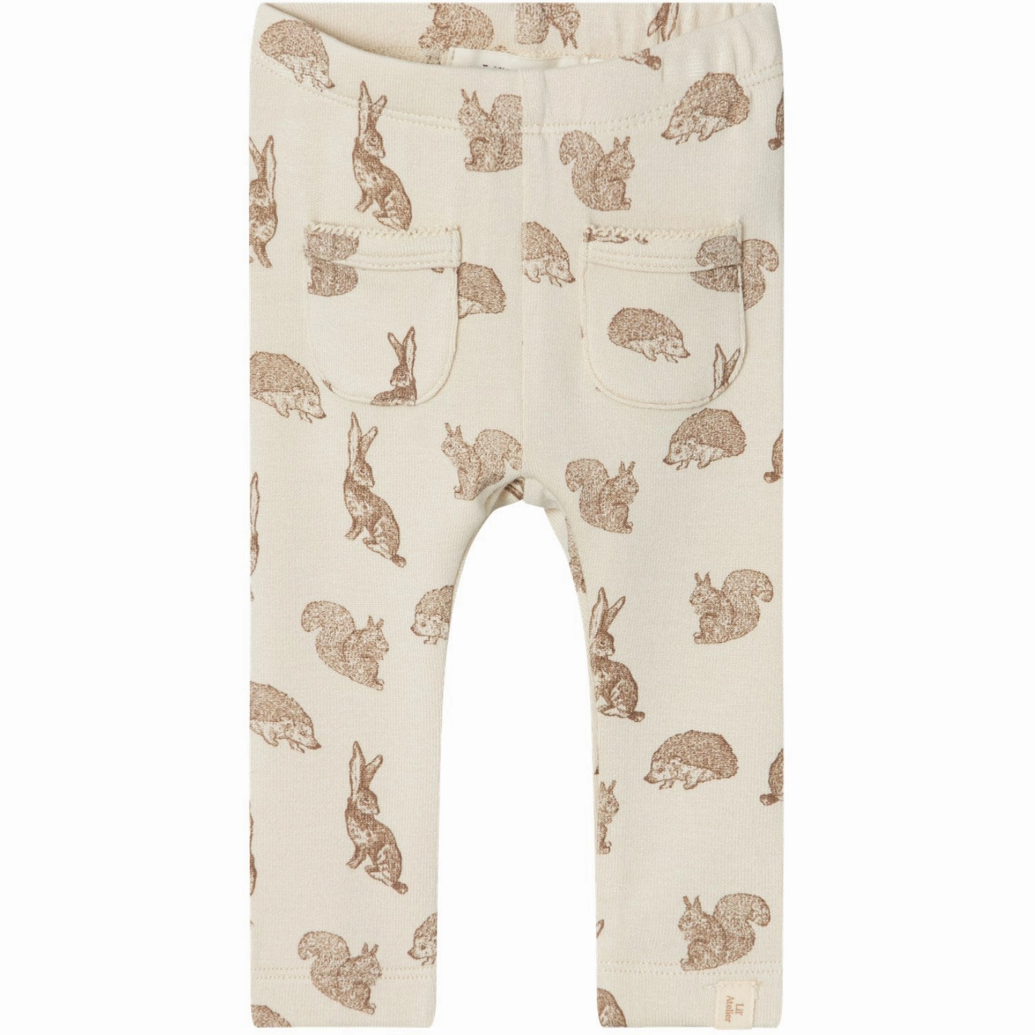 Cozy Fit Wear Lil'Atelier Turtledove Saba Slim Leggings