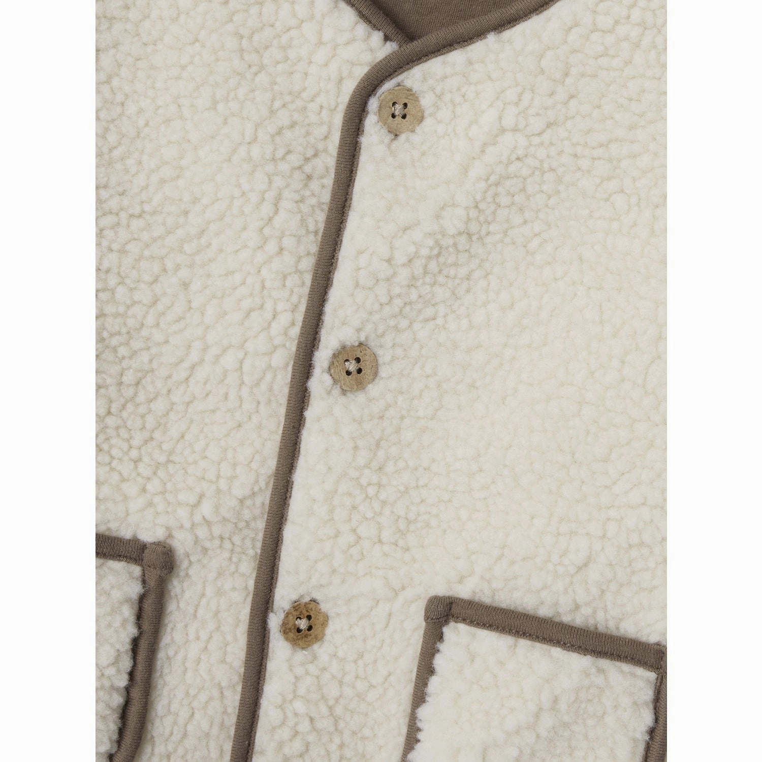 Lil'Atelier Turtledove Shitake Nmnlajo Loose Vest Lil Layered Structure