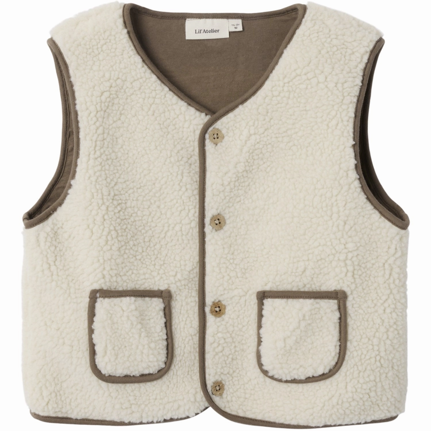 teen's Rank Lil'Atelier Turtledove Shitake Nmnlajo Loose Vest Lil