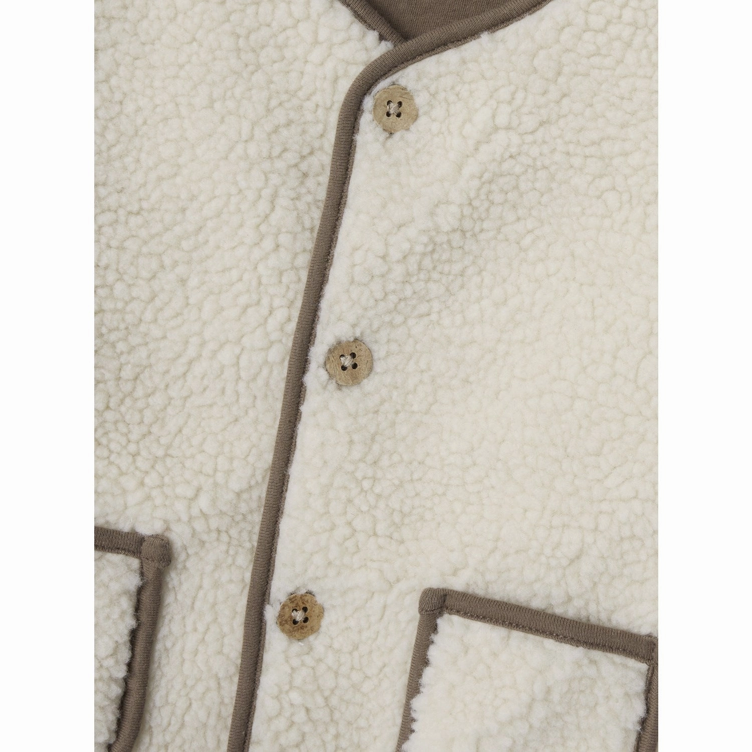 Lil'Atelier Turtledove Shitake Nmnlajo Loose Vest Lil Ergonomic Cut broadness