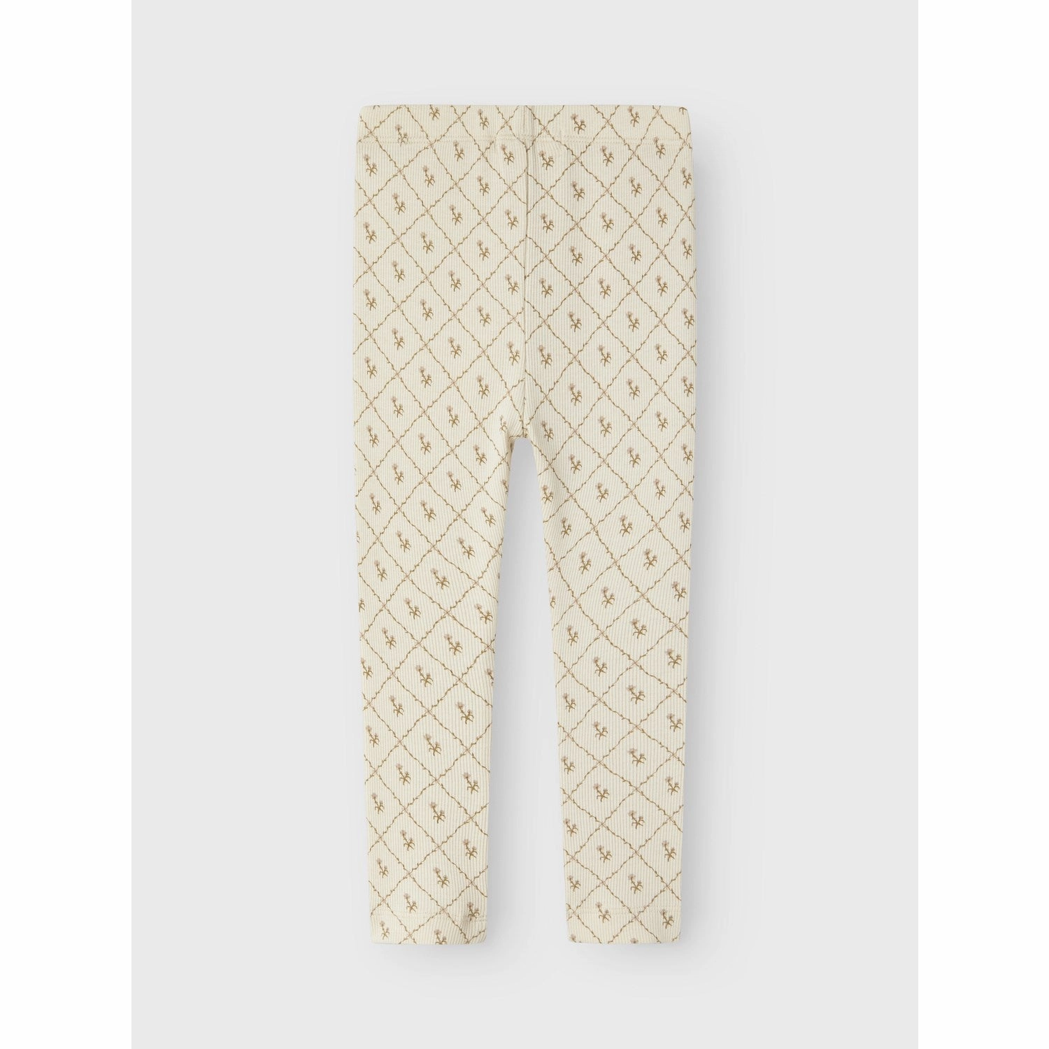 Bonded Pockets Lil'Atelier Turtledove Vintage Flower Gago Kye Slim Leggings