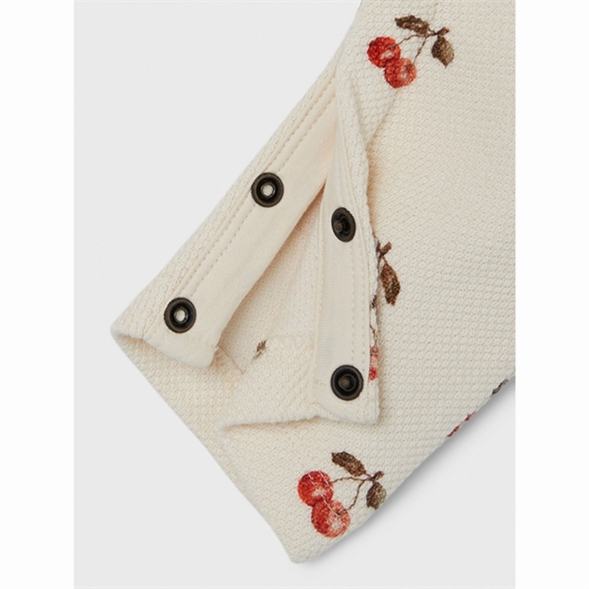 ComfortFit Lil'Atelier Whitecap Gray Cherries Ronja Sweat Overalls