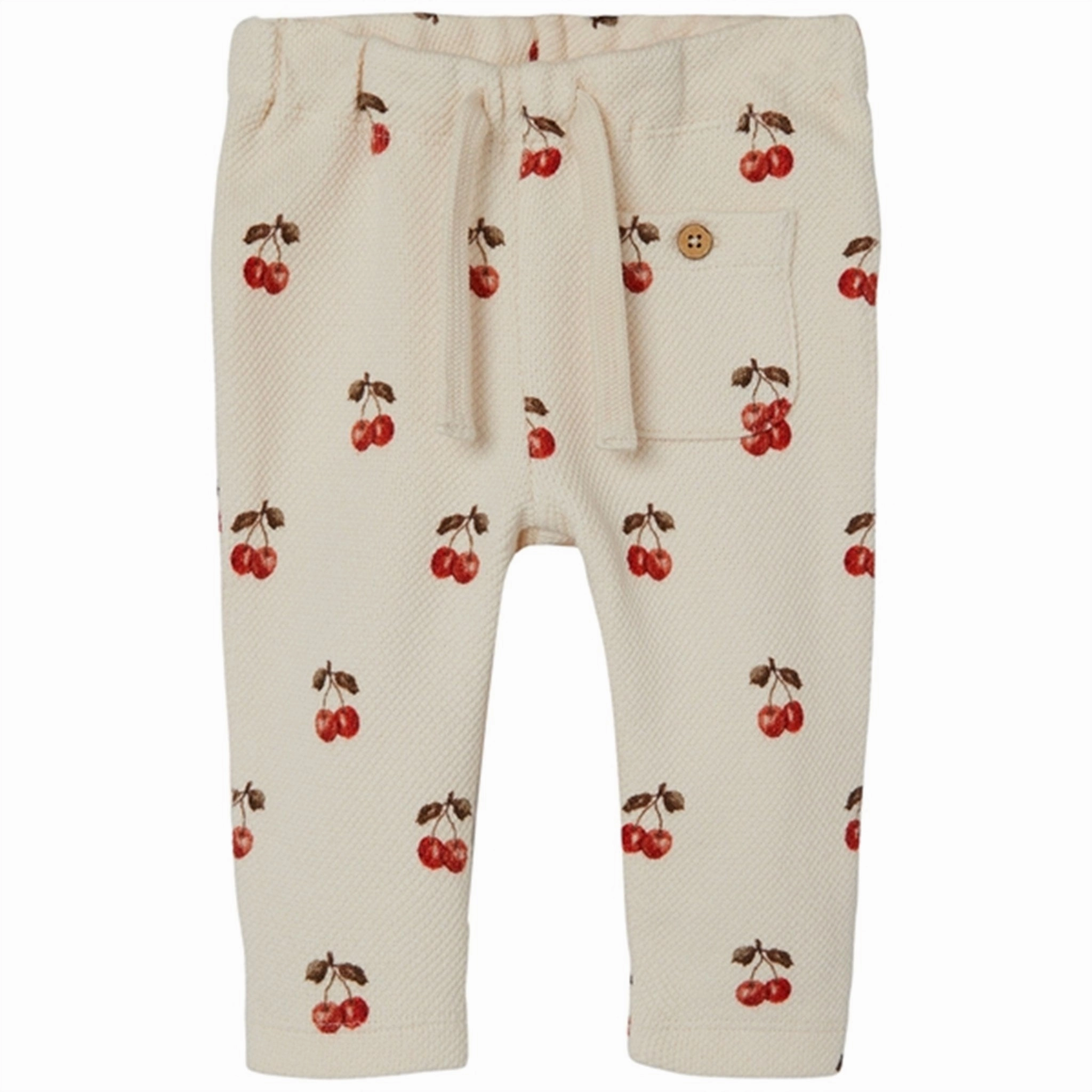 Lil'Atelier Whitecap Gray Cherries Ronja Sweatpants school wear