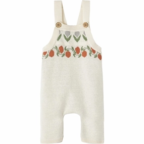 Lightweight insulation ComfortFit Lil'Atelier Whitecap Gray Lamai Knit Overall