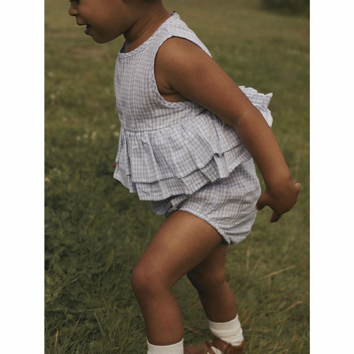 Lil'Atelier Zen Blue Nbfhazelle Sl Suit Lil Modern Outdoor