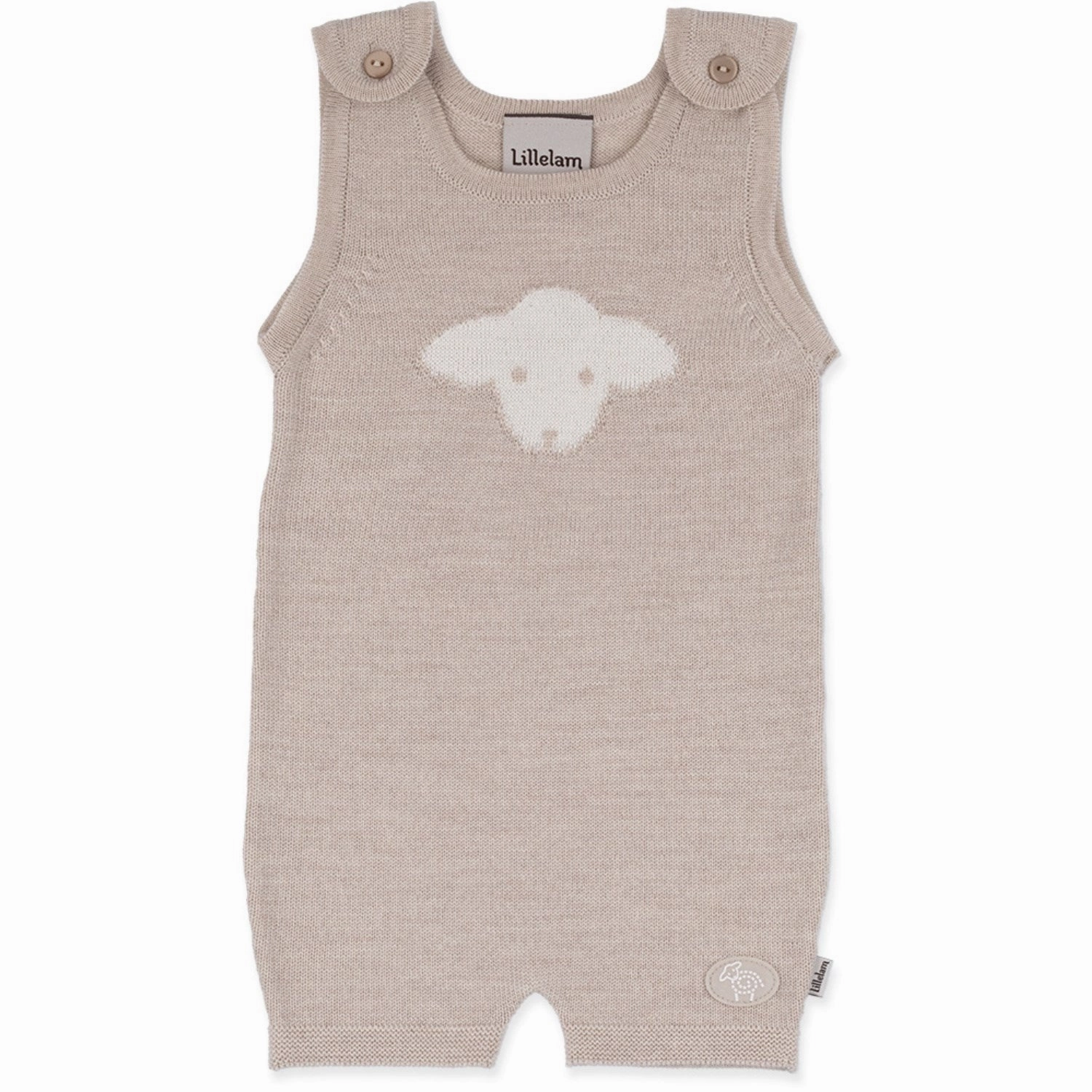 Sleek Look Fashion Layer Lillelam Light Beige Romper Jo