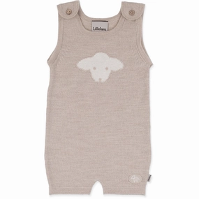 FourWayStretch Anti Bacterial Treatment Lillelam Light Beige Romper Jo