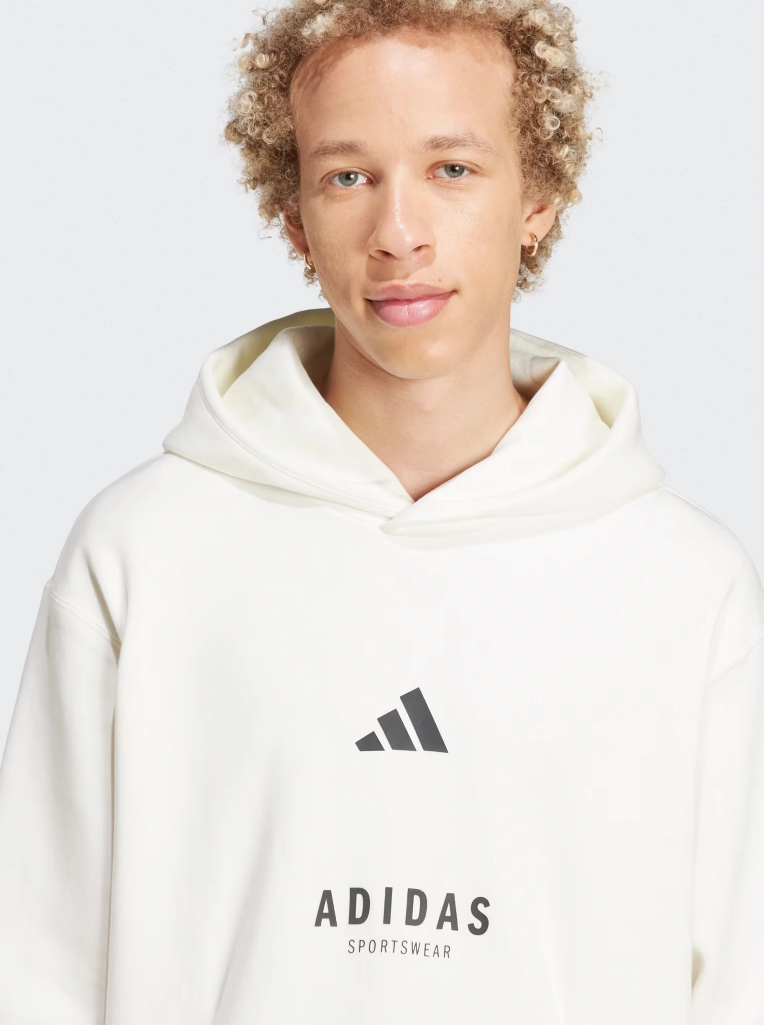 Adjustable Drawstrings Bat like All SZN Fleece Graphic Hoodie