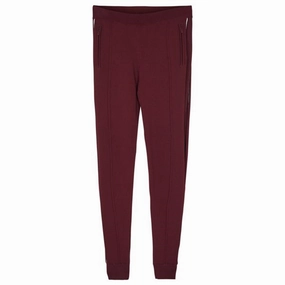 MoistureControlLiners QuickDry Fabric Little Remix Casey Pants Burgundy/White Piping