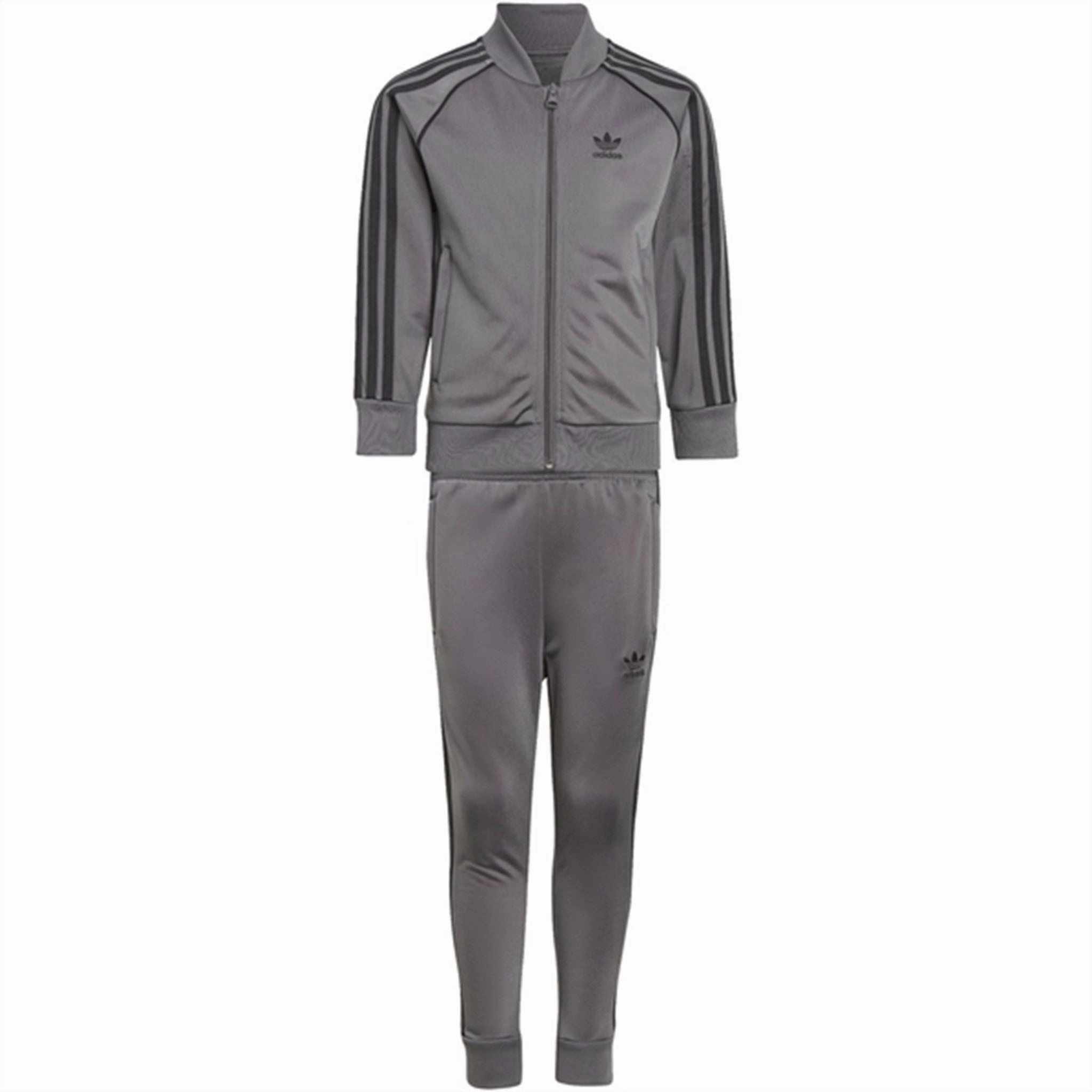 Striped Reinforced Stitching adidas Originals Grey Tracksuit