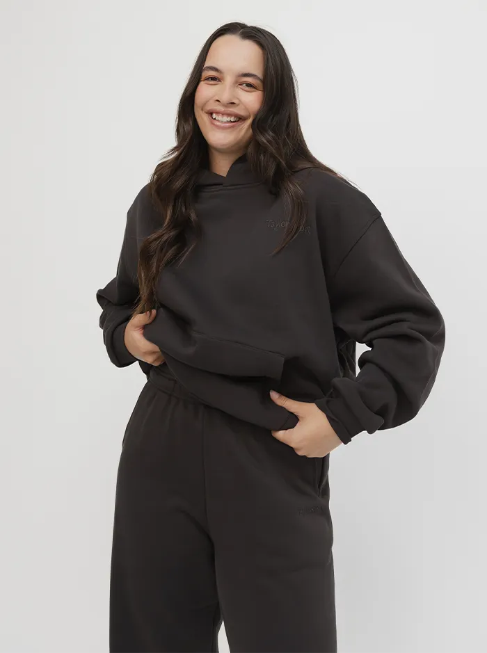 Arch Hoodie In Pepper Winter Energy All Weather Wear