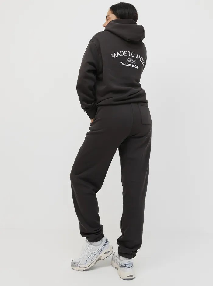 Street Times Arch Hoodie In Pepper