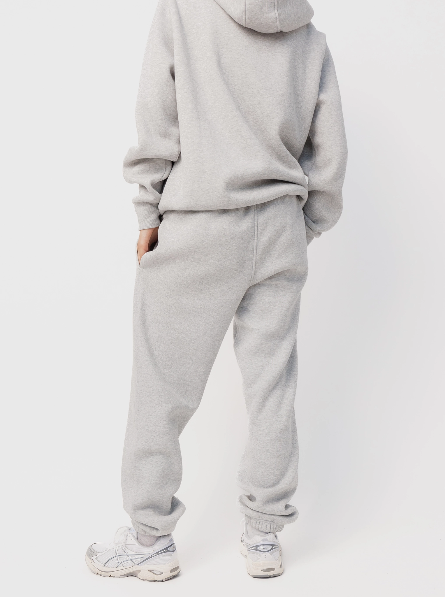 Logo Fleece Track Pant Multi Panel Construction All Day Fit