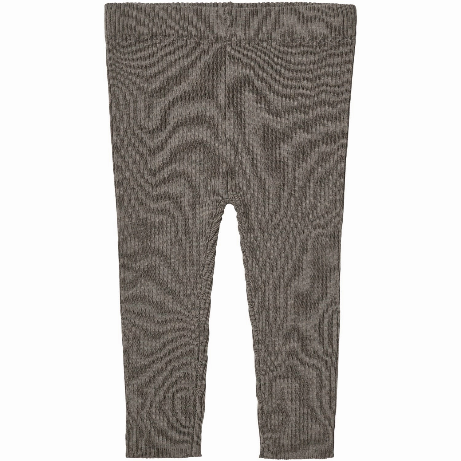 Rib Knit Unisex Style FUB Hazel Melange Baby Slimfit Legging