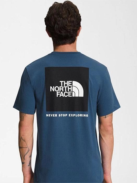 Layered Shoulder Design Preppy Short-Sleeve Box NSE Tee