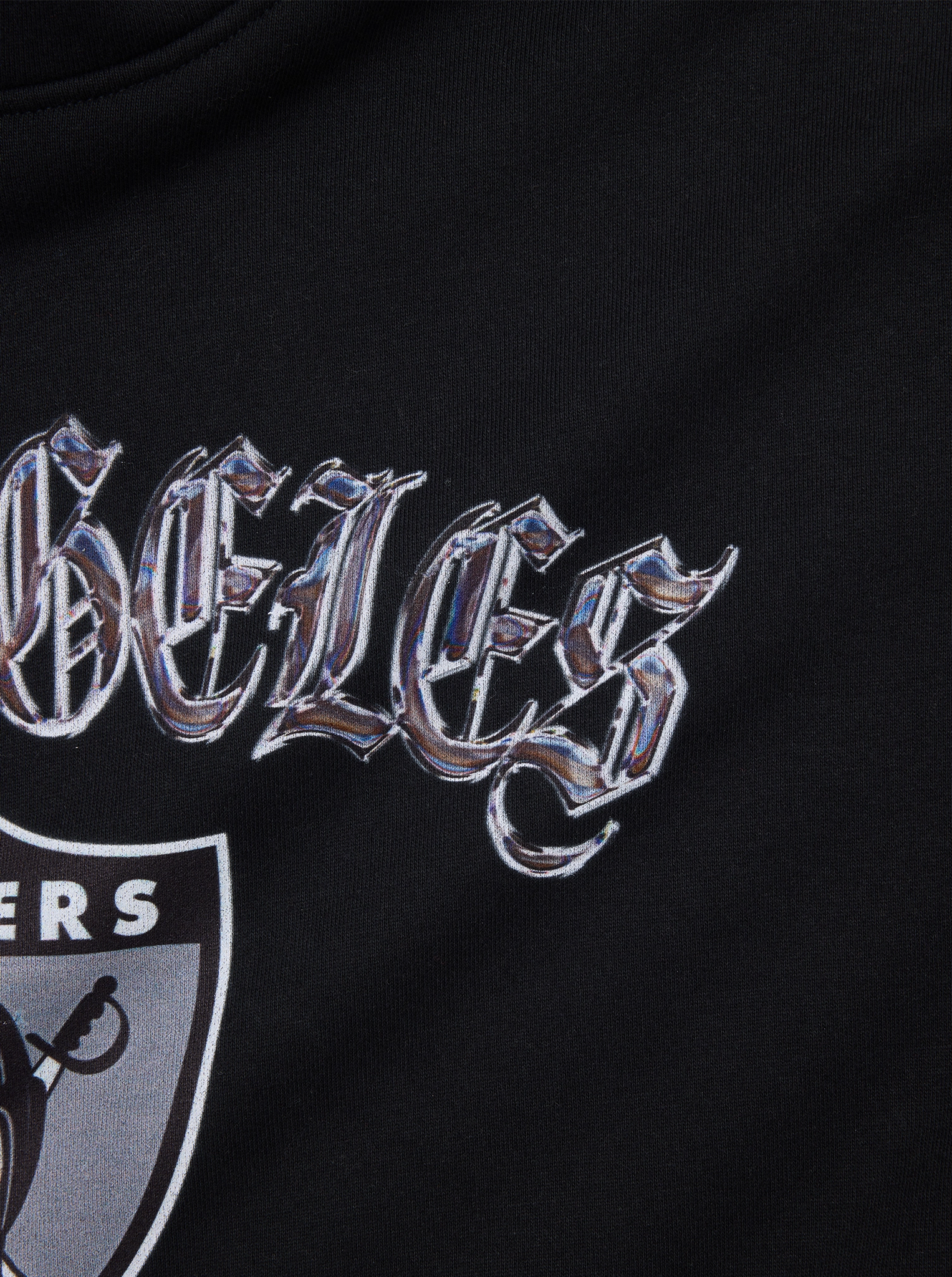 Los Angeles Raiders Hoodie Low Profile Logo
