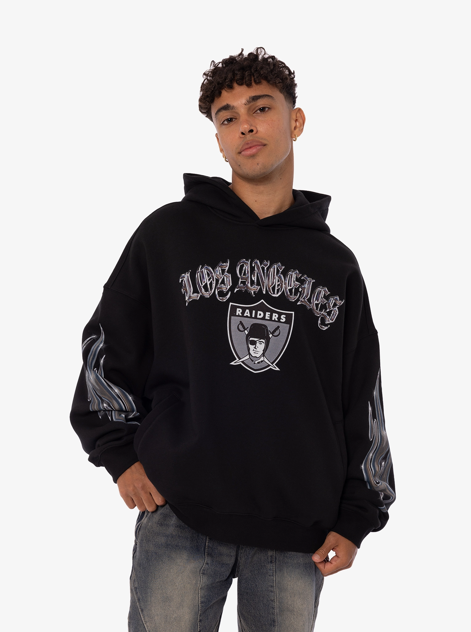 Los Angeles Raiders Hoodie Muskox like Fashion Sense
