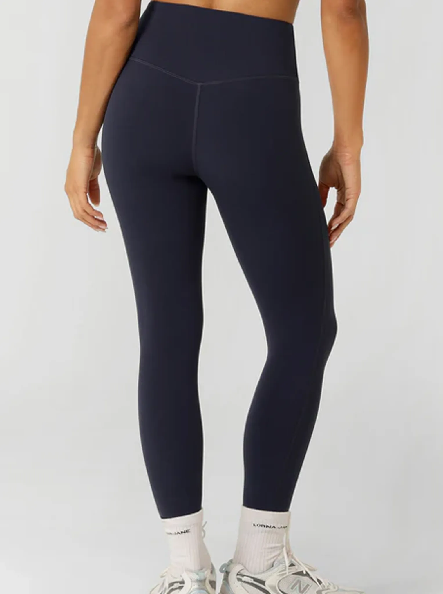 Moisture wicking Lotus No Chafe Phone Pocket Ankle Biter Leggings