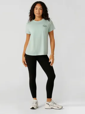 Quick Release Hem Lotus T-Shirt