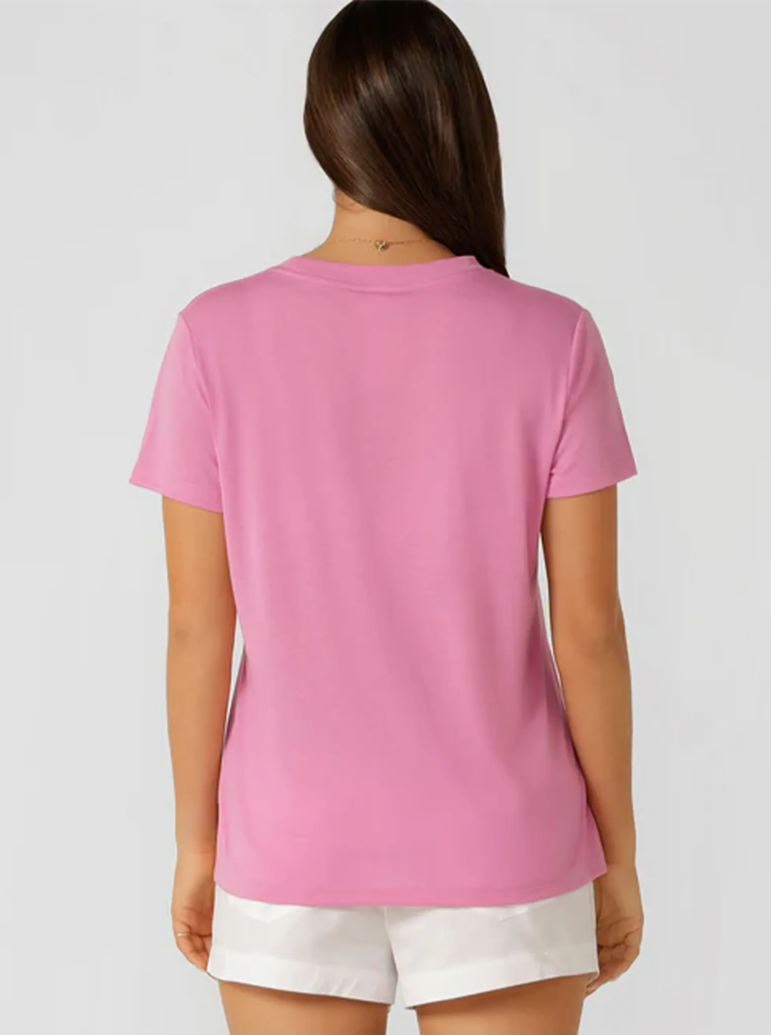 EasyCareFinish Minimalist Design Lotus T-Shirt