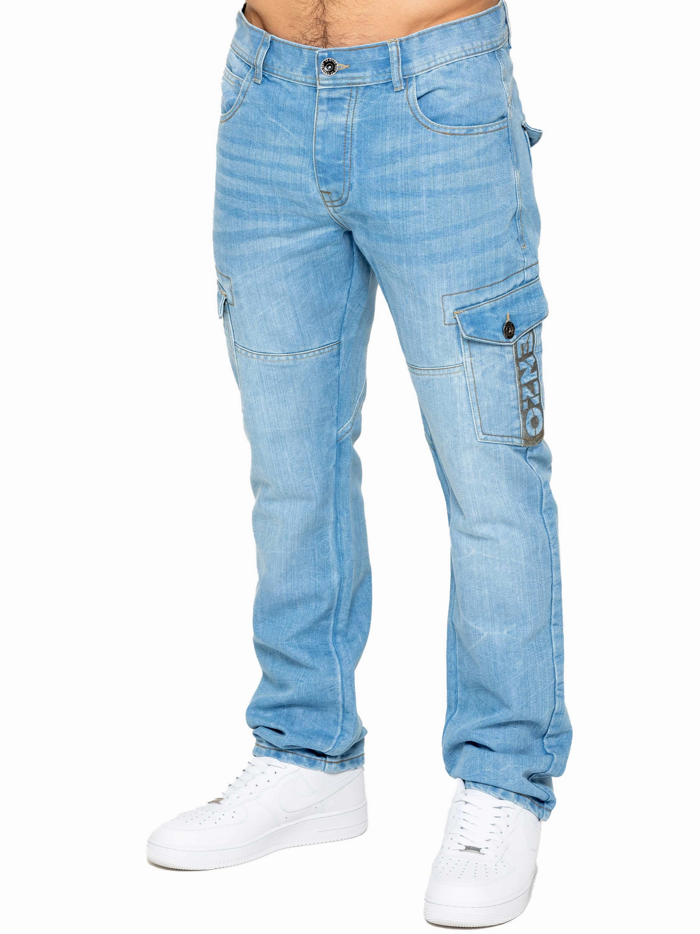 Smart Casual Classic Wear Enzo | Mens Straight Leg Designer Jeans
