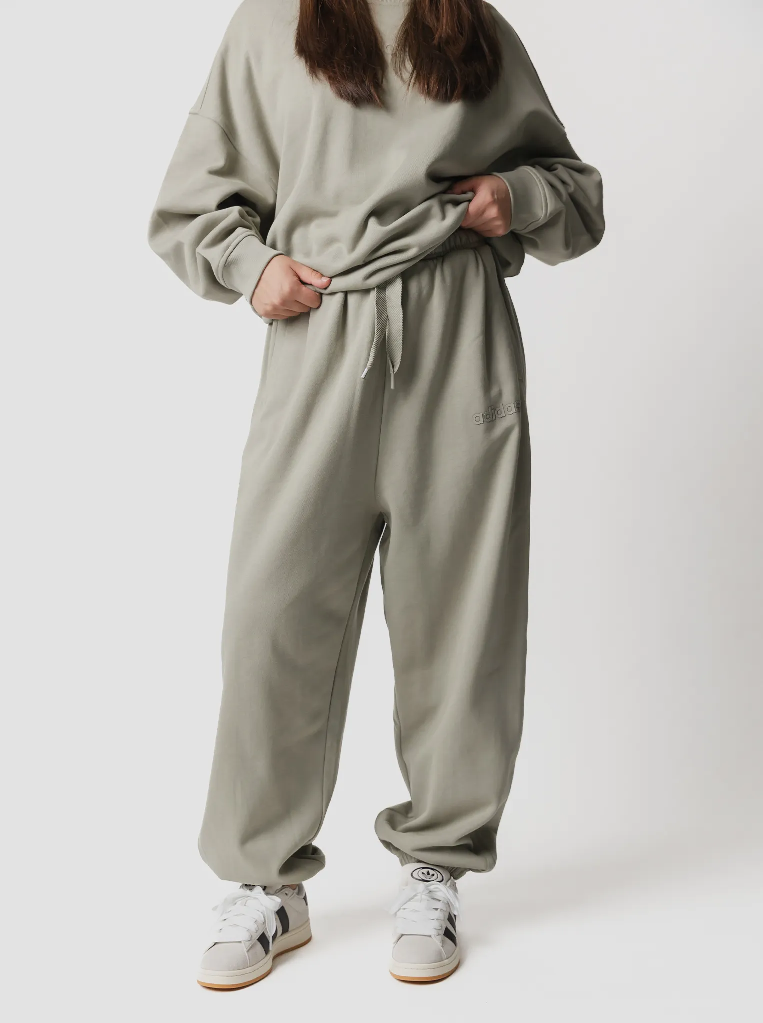 Flattering Comfort Wear MachineWashableFabric Essentials Linear Jogger Pant