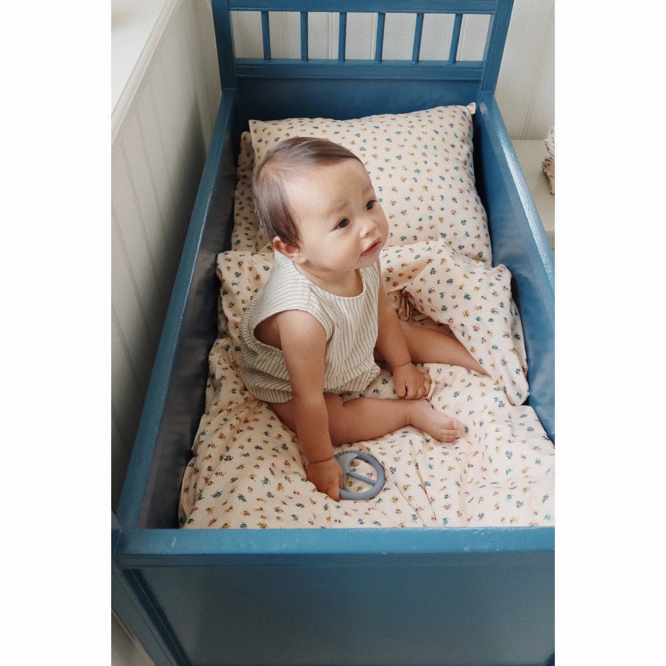 Eco Cozy Konges Sl?jd Tea Stripe Elliot Romper