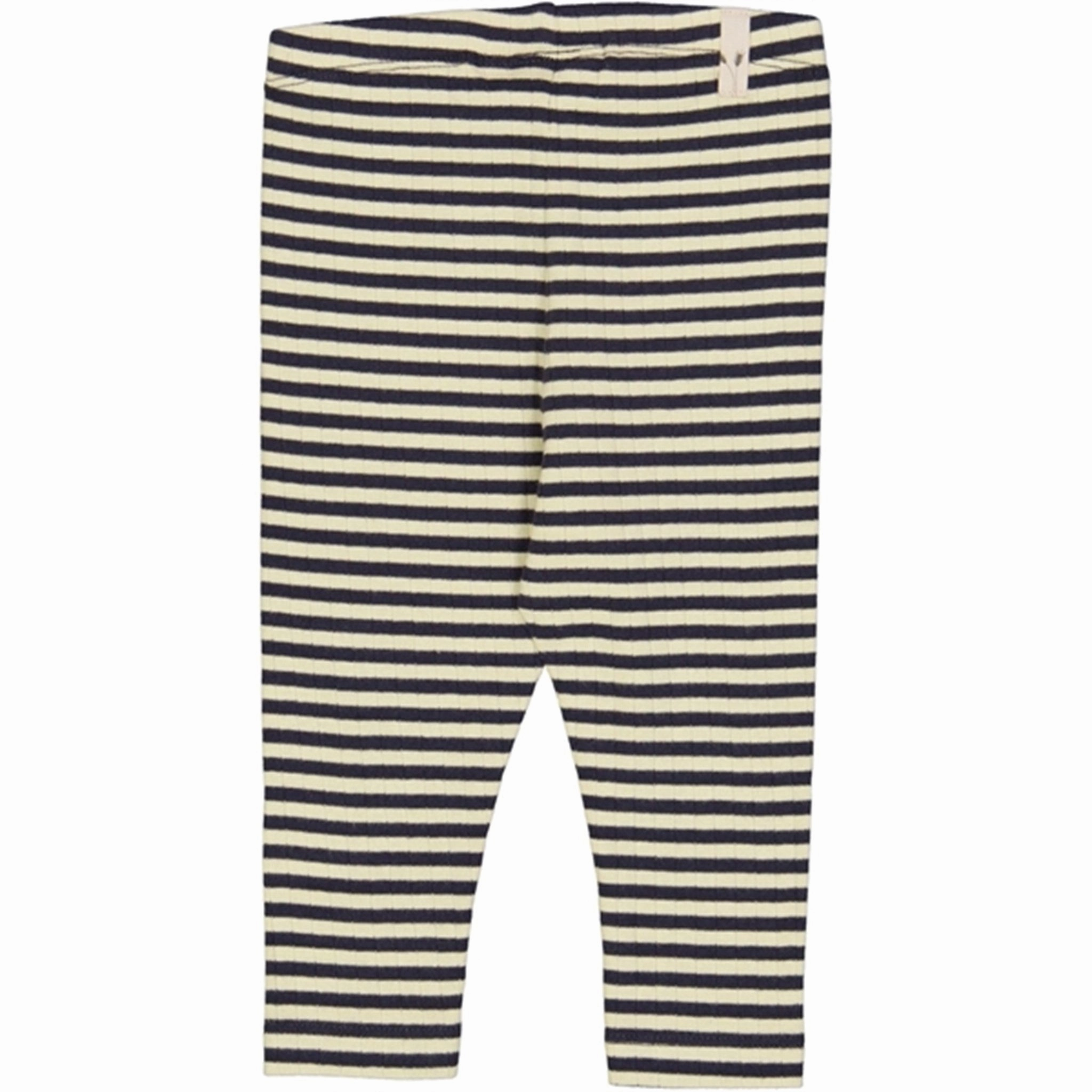 Wheat Midnight Stripe Jersey Leggings Snug feel Eco Shopper Yoga Class