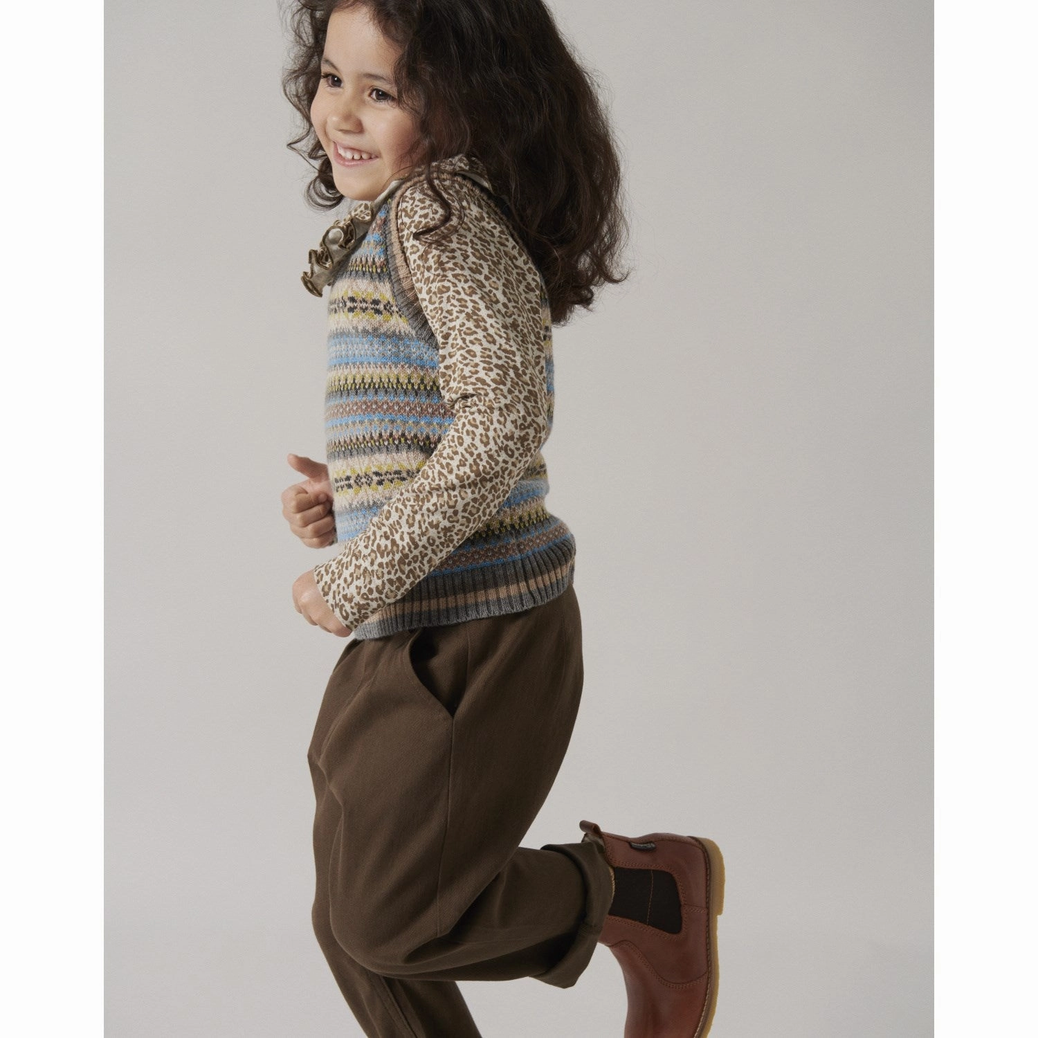 Budget Friendly Non Irritating Lining MarMar Light Cotton Wool Fair Isle Taj Knit Vest