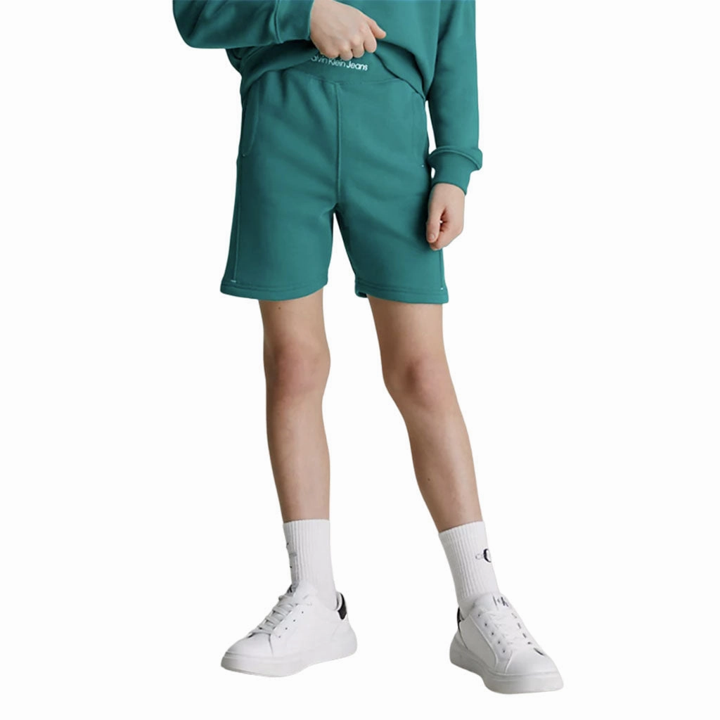 Lightweight Shorts Summer Mood Calvin Klein Intarsia Terry Short Junior