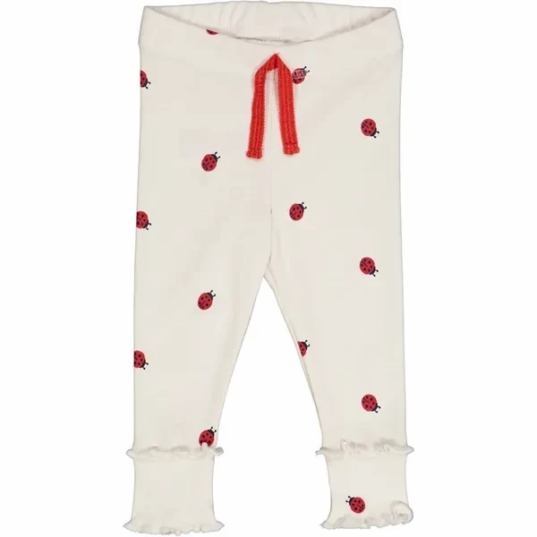 Active Lifestyle M??sli Balsam Cream/Apple Red/Night Blue Ladybird Leggings