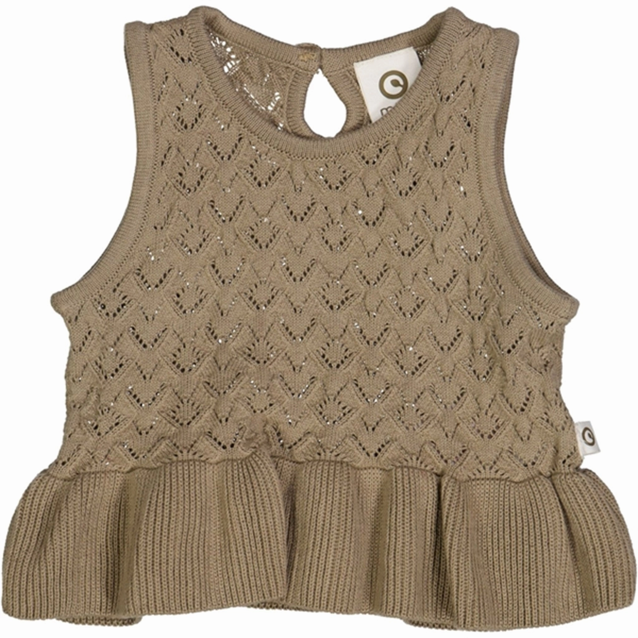 M??sli Cashew Knit Needle Out Vest Low Weight Build
