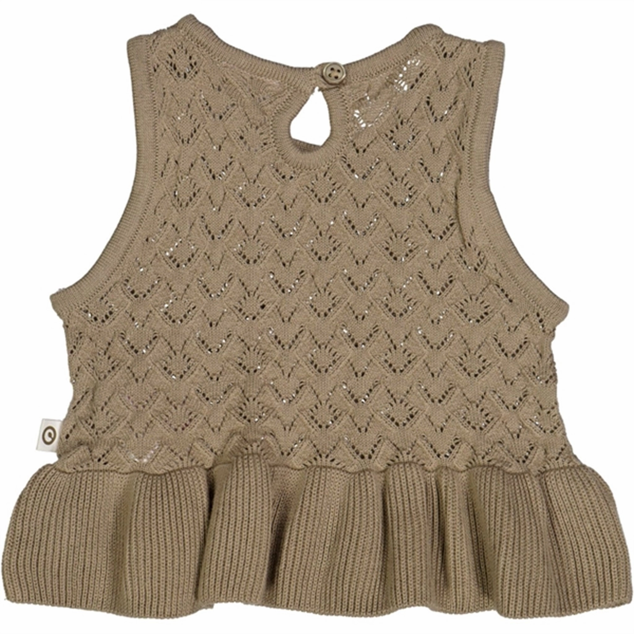 compound M??sli Cashew Knit Needle Out Vest