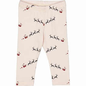 For Teens Anti Odor M??sli Nightingale/ Cabernet/ Balsam Cream Santa Leggings